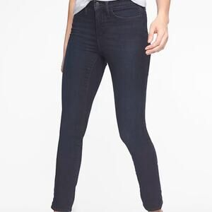 ATHLETA Overdye Wash Sculptek Skinny‎ Mid Rise Denim Jean Pants Bottoms Size 2P